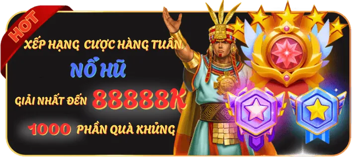Giao diện hiển thị các banner khuyến mãi hấp dẫn của B52 Đổi Thưởng